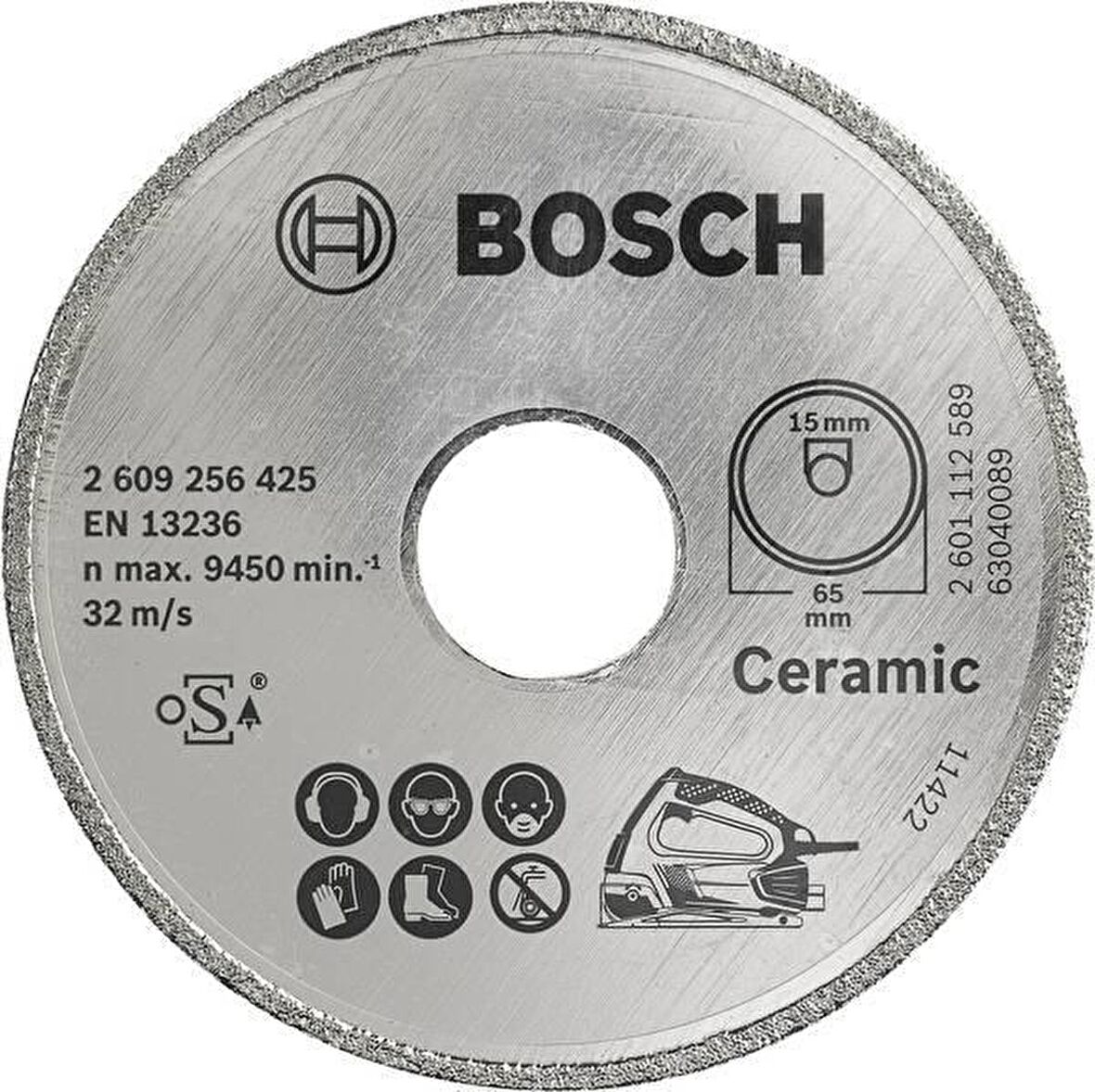 Bosch Ceramic Disk 65mm - Bosch PKS 16