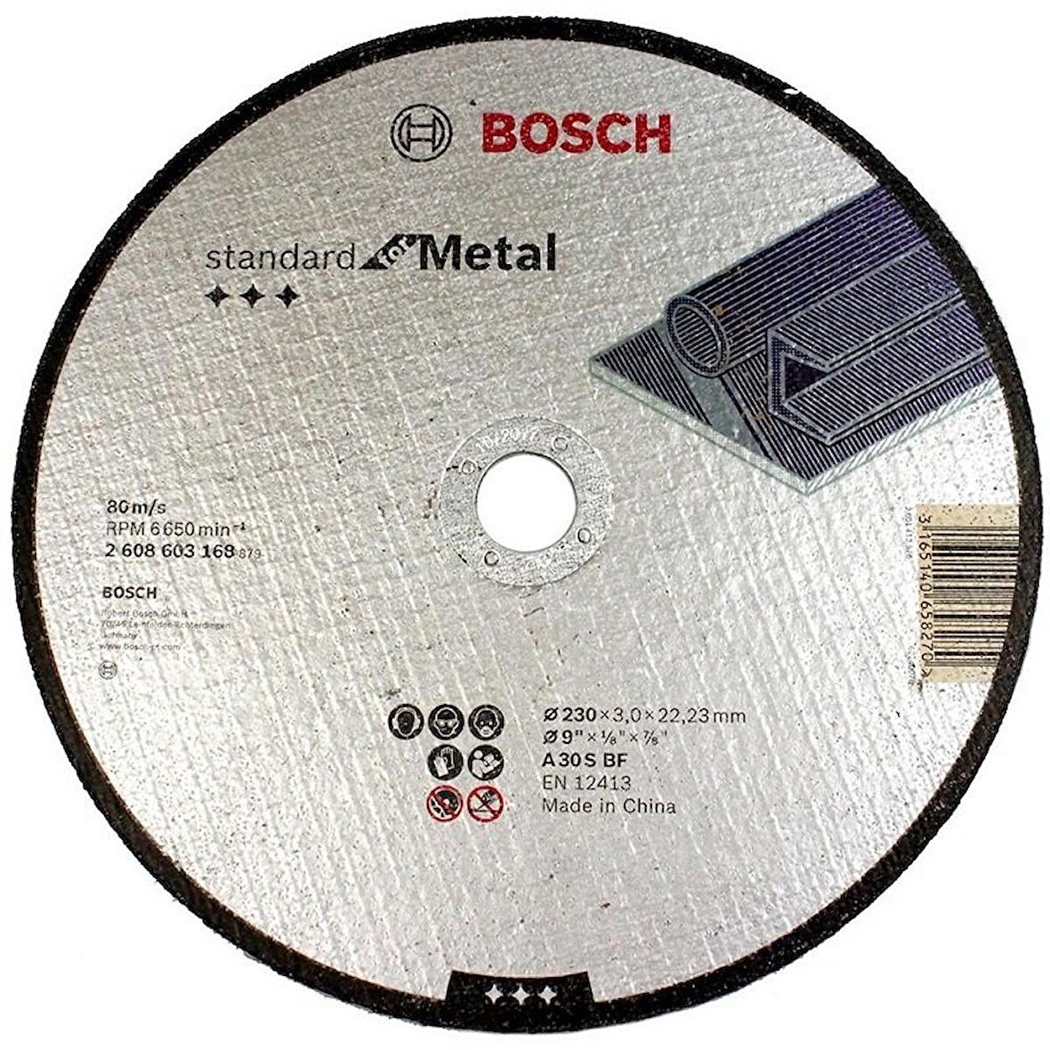 Bosch Kesme Diski 230x3mm Metal