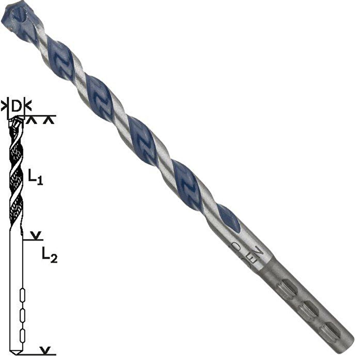 Bosch CYL-5 BlueGT Beton Matkap Ucu 14*150 mm - 2608588159