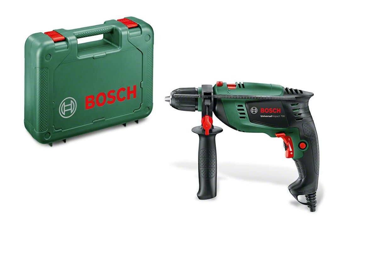 Bosch Universal Impact 700 Yeşil Matkap Seti