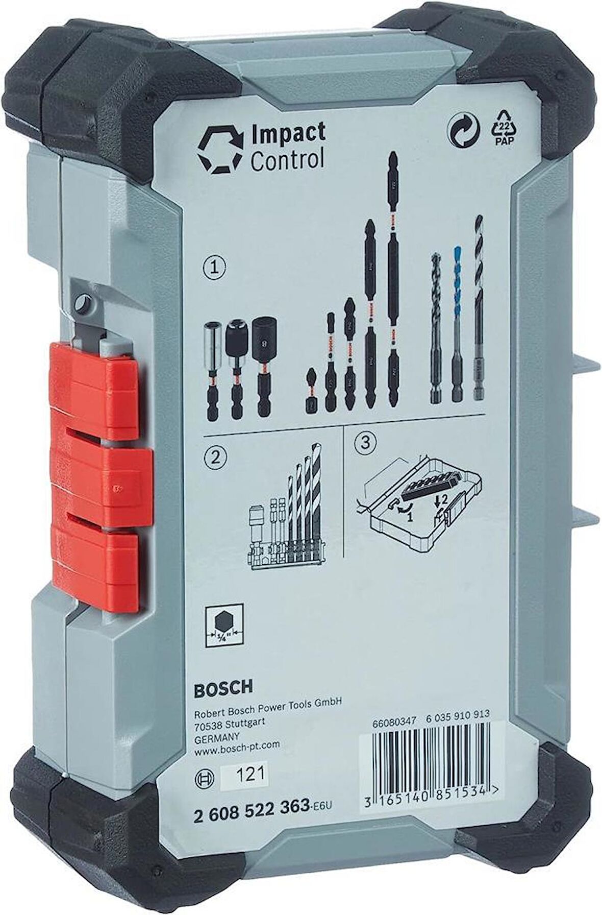 Bosch Impact P&C Vidalama Ucu Çantası Large 