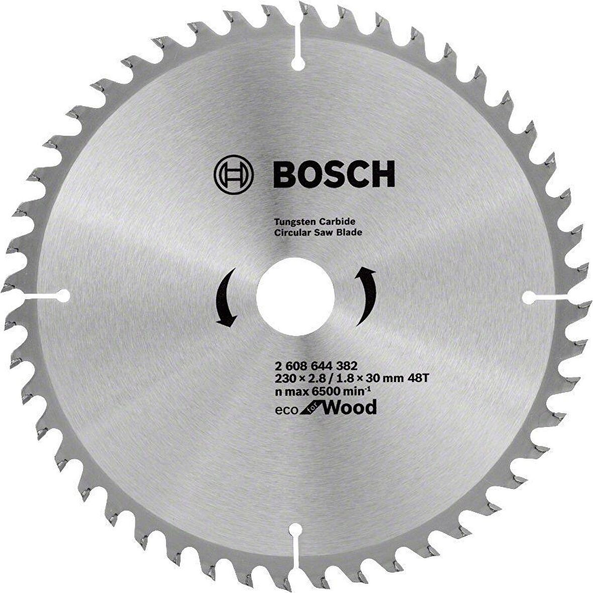 Bosch Optiline Eco Ahşap Testere 230x30 mm 48 Diş 