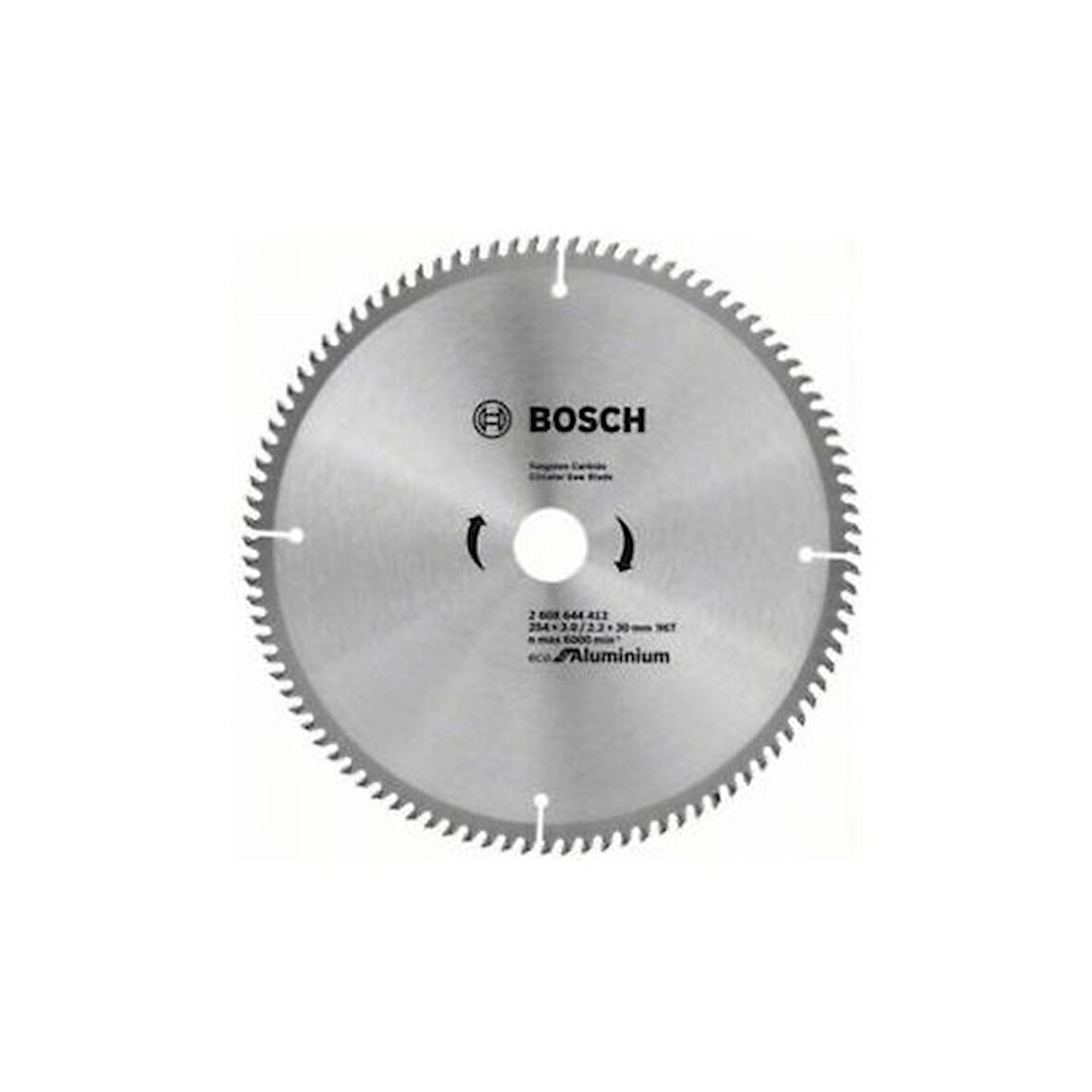 Bosch Eco Alüminyum Daire Testere Bıçağı 254X30X3 96 Diş 2 608 644 412