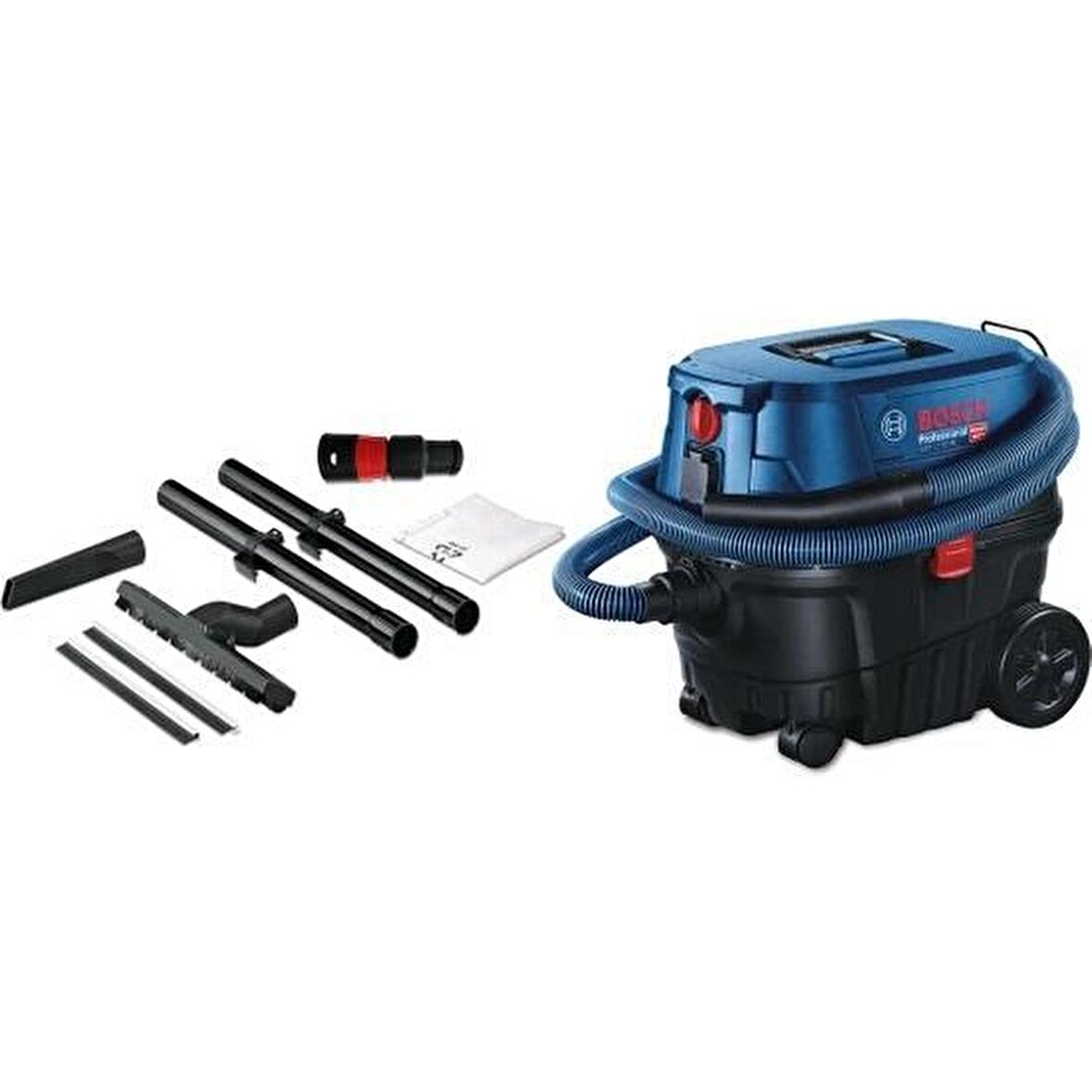 Bosch GAS 12-25 PL 1350 W Toz Torbalı Süpürge