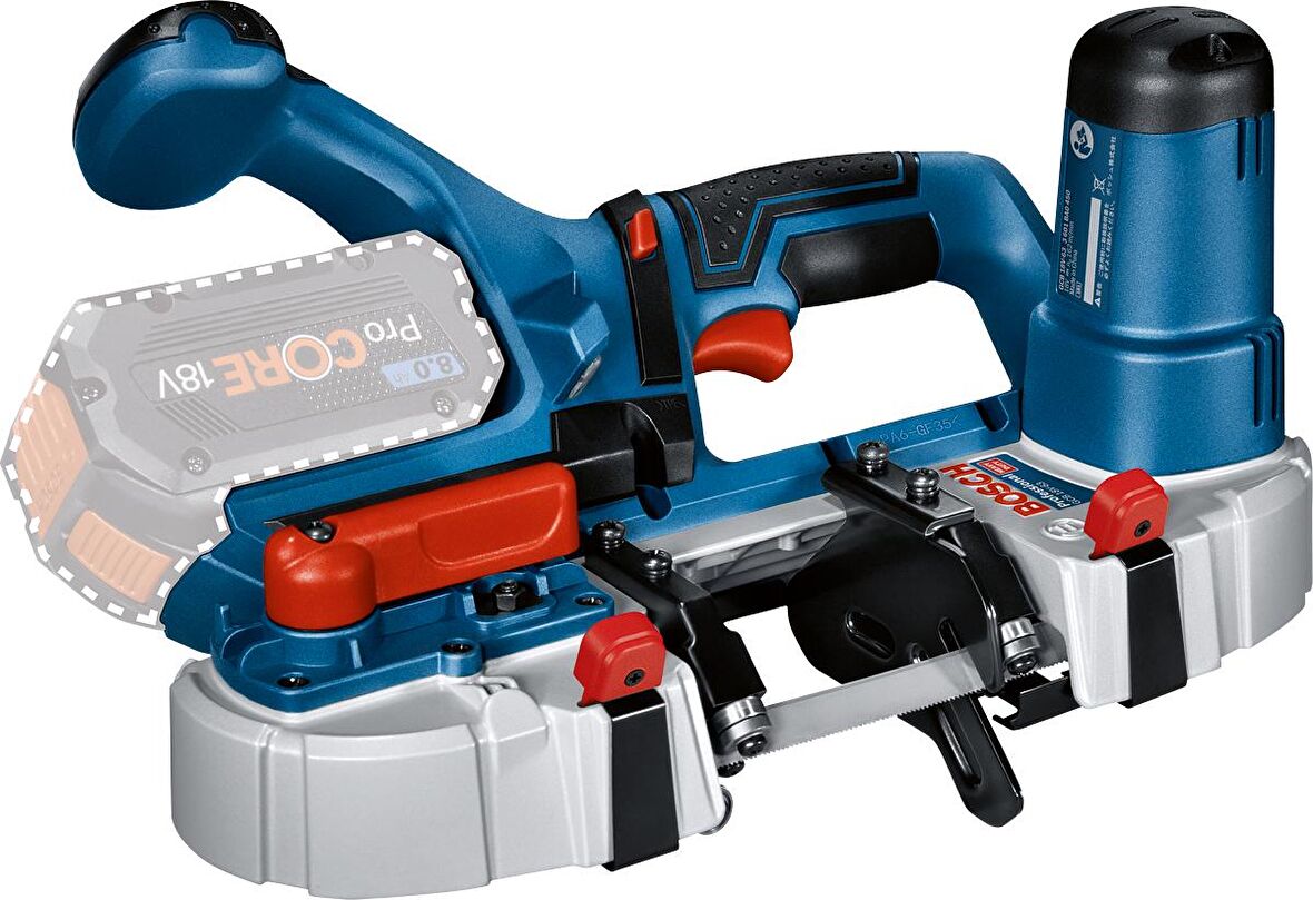 Bosch Professional  GCB 18V-63 (Solo) Akülü Bant Testere Makinesi