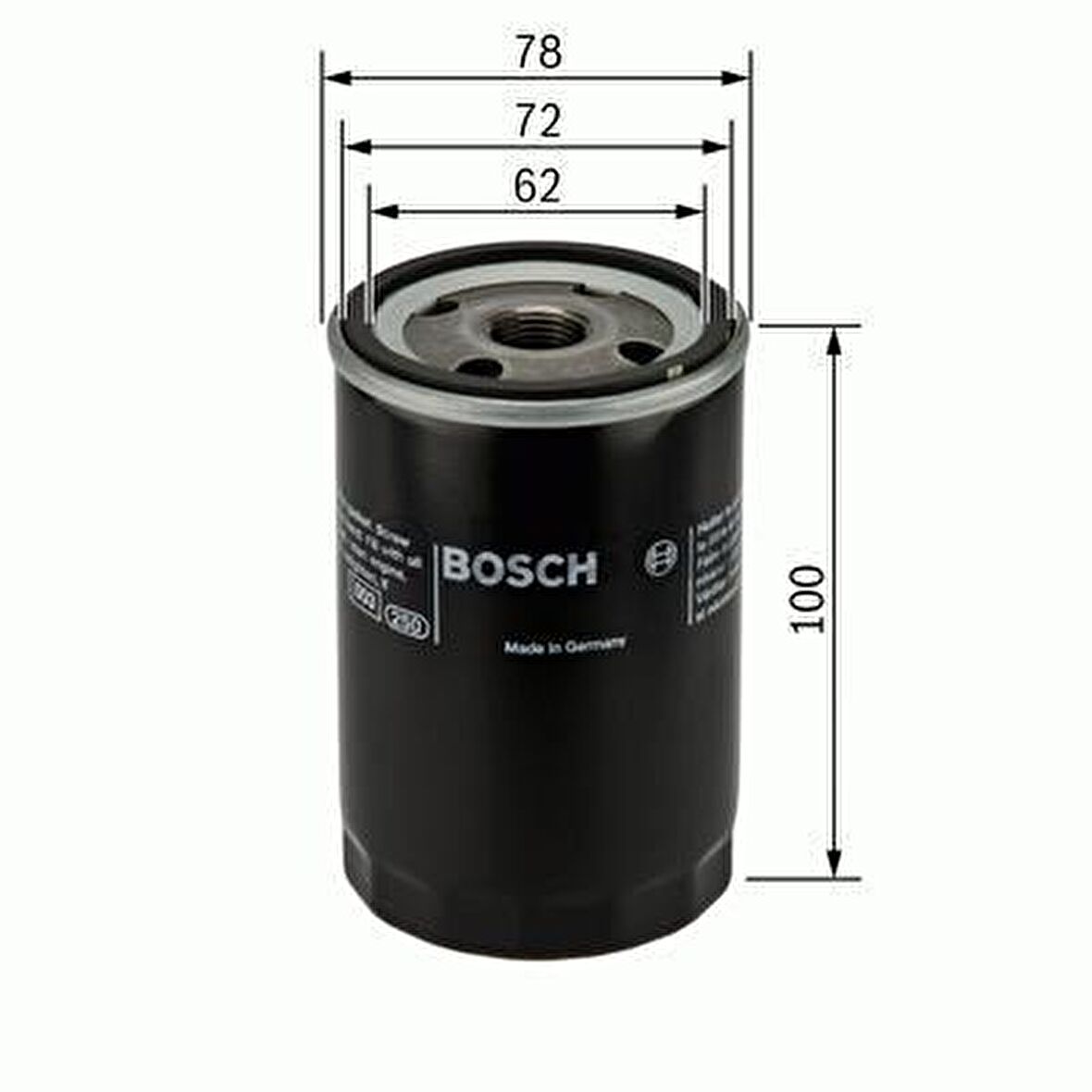 BOSCH YAĞ FİLTRESİ SLX TEMPRA TİPO UNO