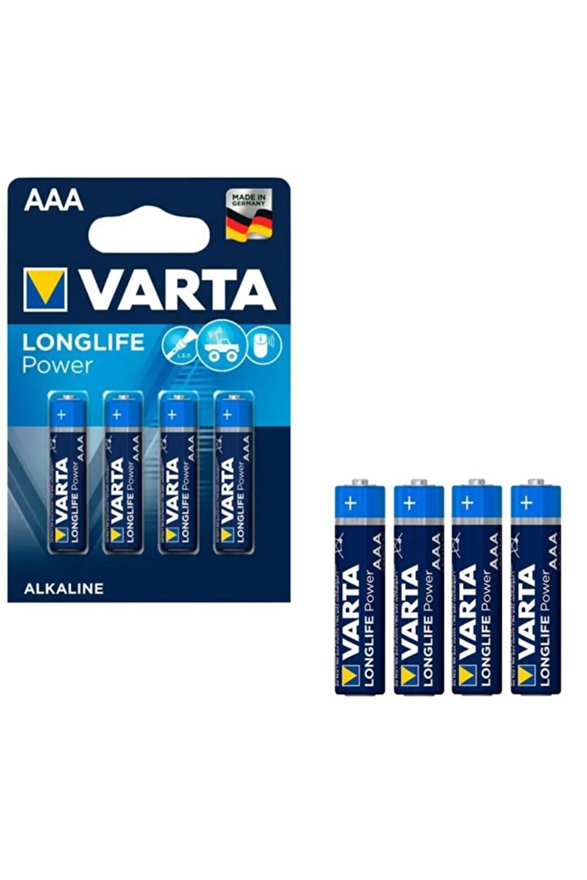 Longlife Power Aaa Alkaline Pil 4lü Bls