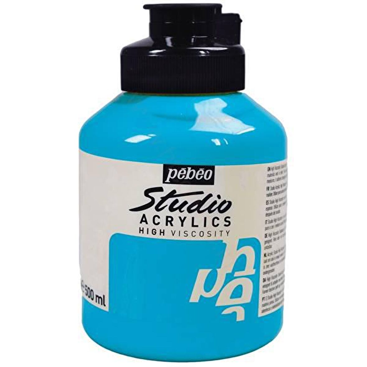 Pebeo Studio Akrilik Boya 500ml No:30 Turquoise Blue