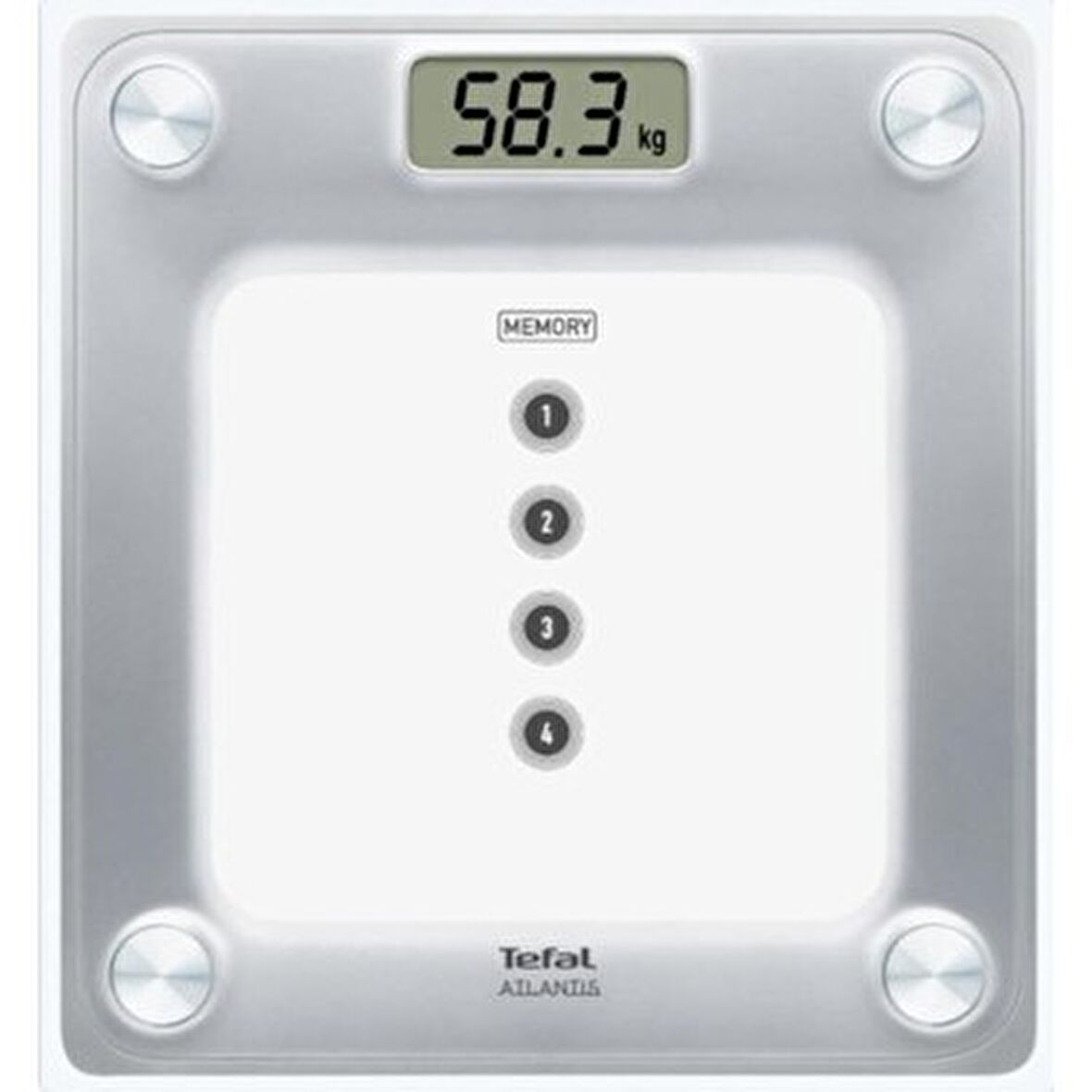 Tefal PP3020V0 Atlantis Dijital Banyo Tartısı ve Baskül [ Gri ] - 2100086098