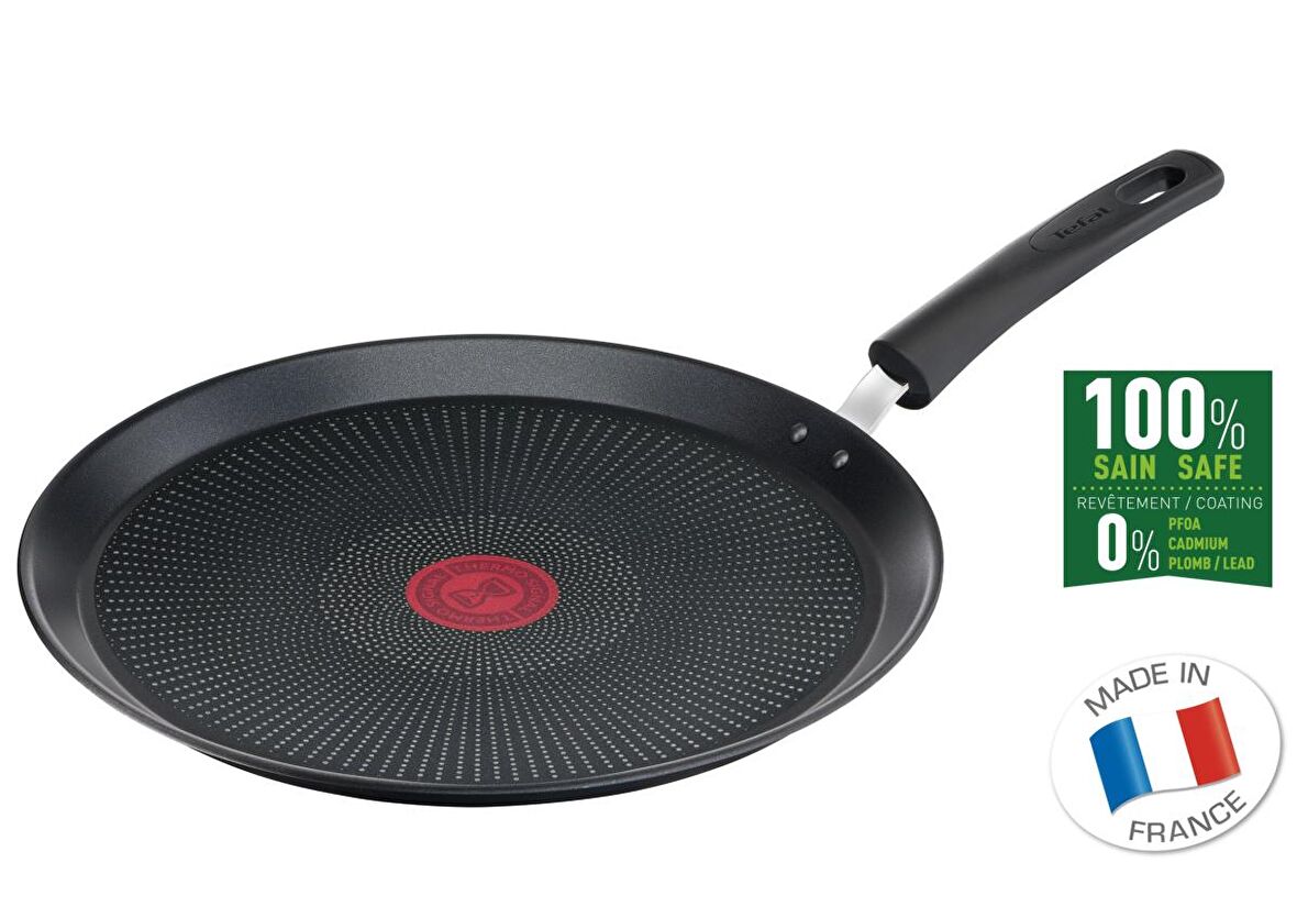 Tefal Titanium 3X Ultimate 24 cm Yanmaz/Yapışmaz Titanyum Krep Tavası