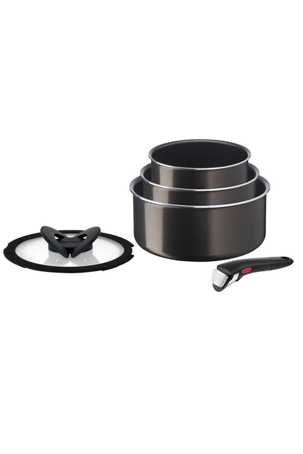 Tefal Titanium Ingenio 1X 5 Parça Titanyum Tencere Seti