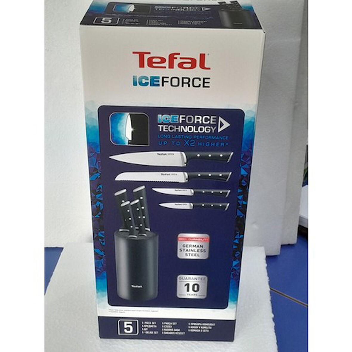 Tefal Iceforce 5 Parça Bıçak Seti