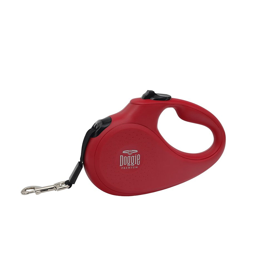 PETLOVEBUTİK Master Serisi Otomatik Uzatma Tasması XS-12kg-3mt - Red