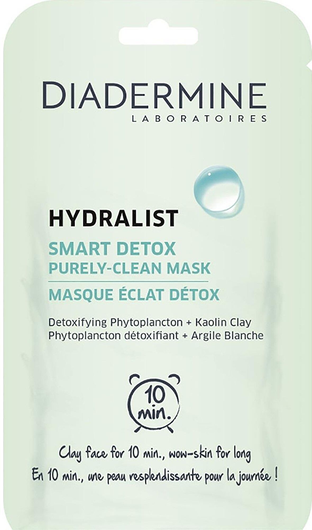 Dıadermıne Hydralıst Detox Tek Kullanımlık Maske 8 Ml