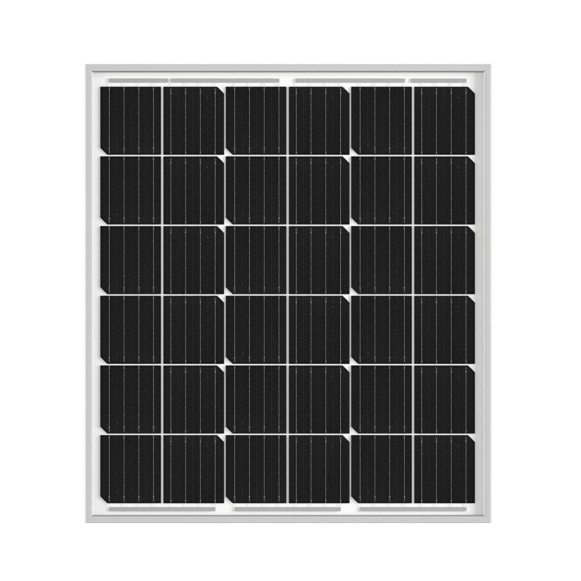 TommaTech 50 w Watt 36PM M6 Half Cut Multibusbar Güneş Paneli Solar Panel