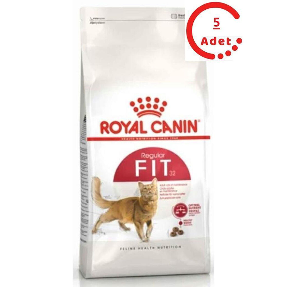 Royal Canin Fit 32 Yetişkin Kedi Maması 400 Gr x 5 Adet