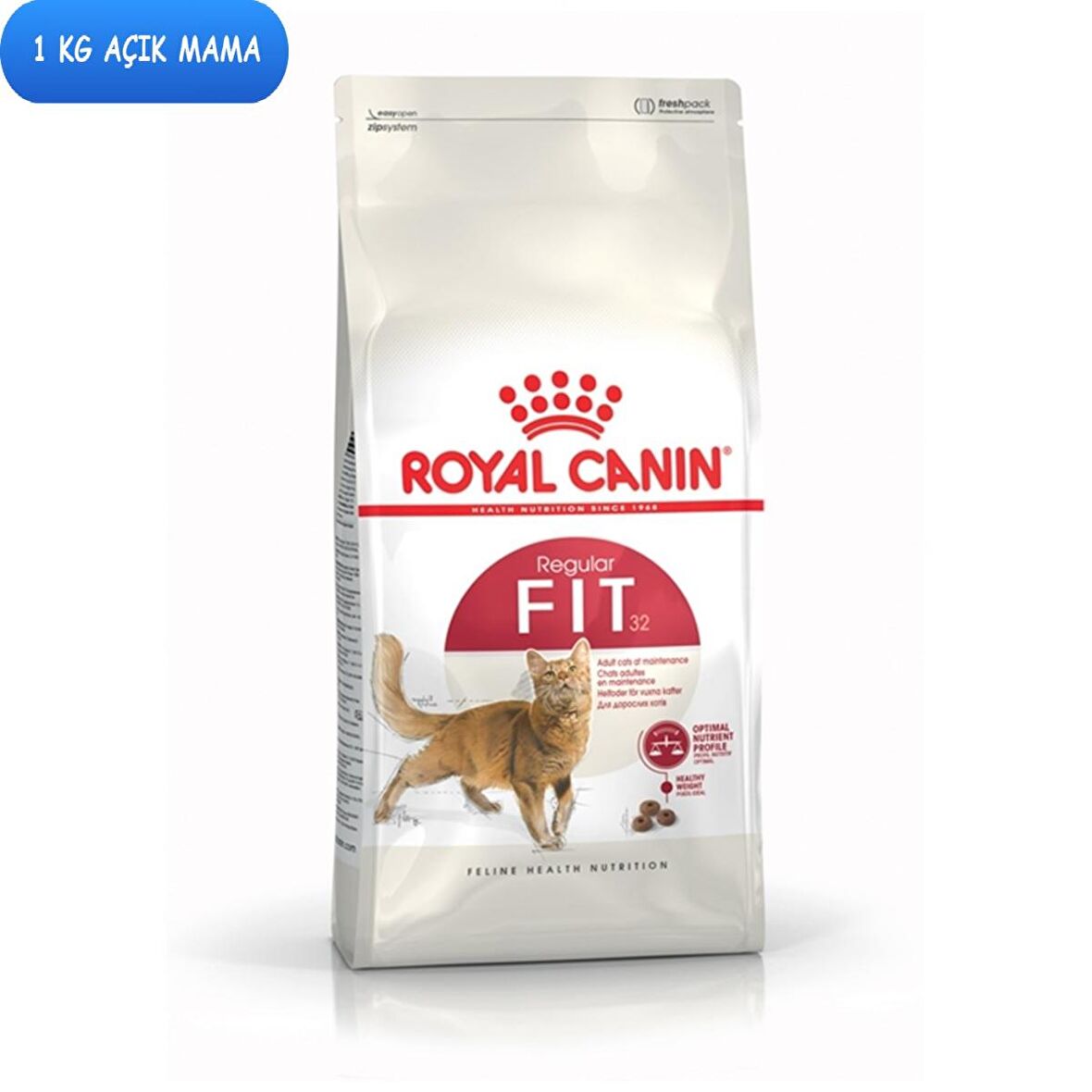 Royal Canin Fit 32 Yetişkin Kedi Maması 1 Kg AÇIK