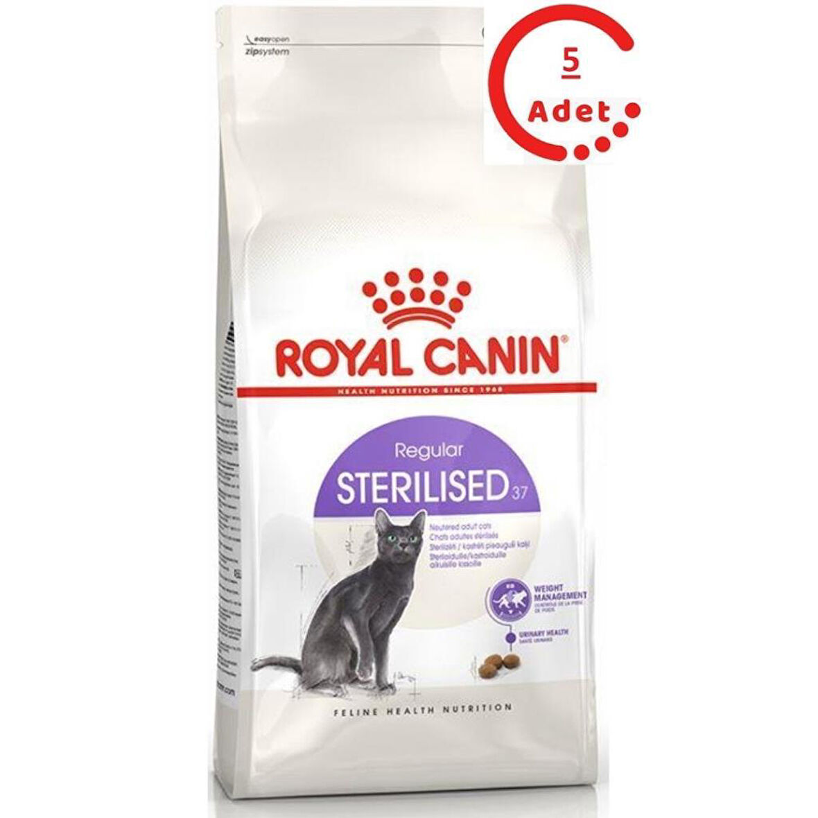 Royal Canin Sterilised Kısırlaştırılmış Kedi Maması 400 Gr x 5 Adet