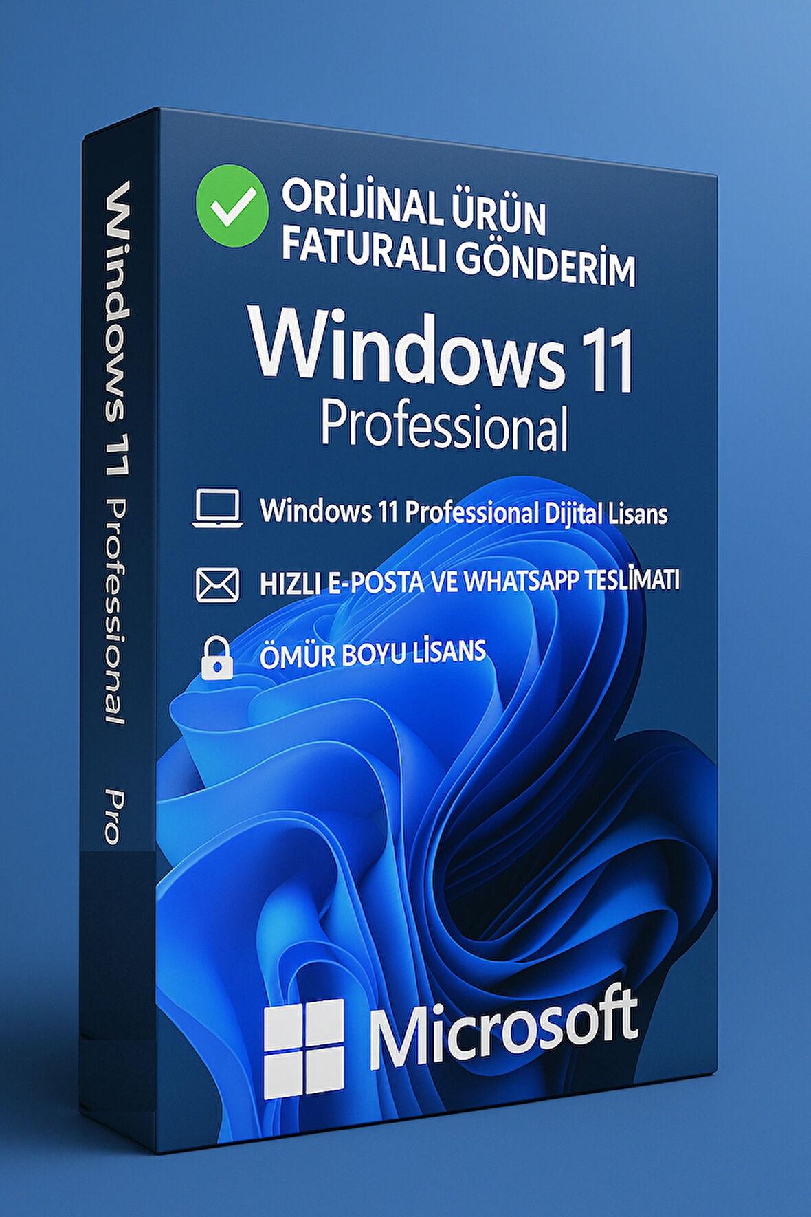 Windows 11 Professional – Oem Anahtar | Ömür Boyu Kullanım