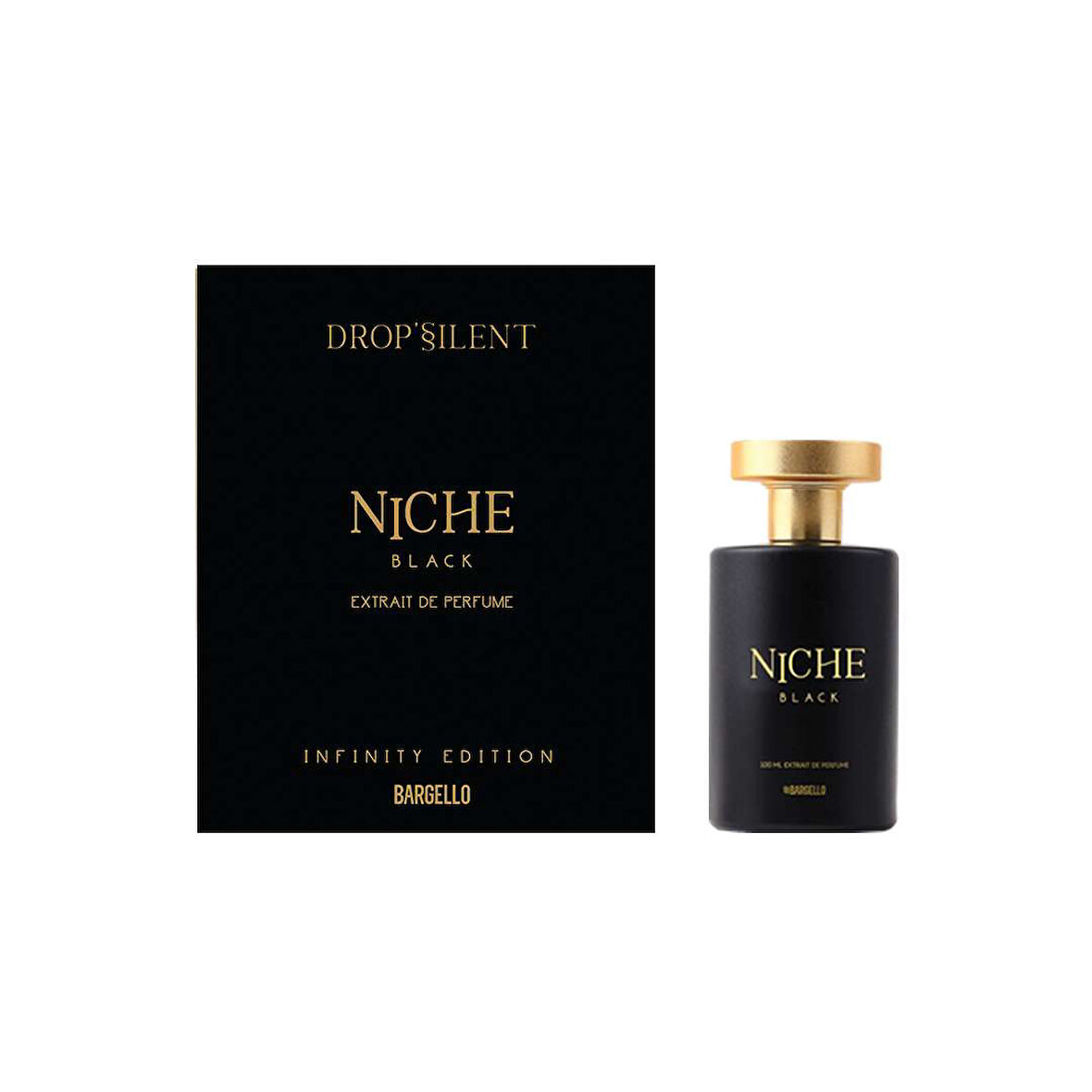 BARGELLO NICHE INFINITY DROP'S SILENT UNISEX 100 ml EXTRAIT DE PERFUME
