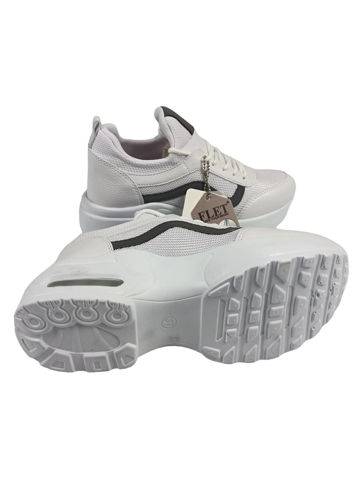 SİA ÇANTA FLET LEAVE YOUR MARK TECHNOSOFT TABAN YÜKSEK TOPUK NEFES ALAN KUMAŞ BAĞCIKLI SPOR AYAKKABI