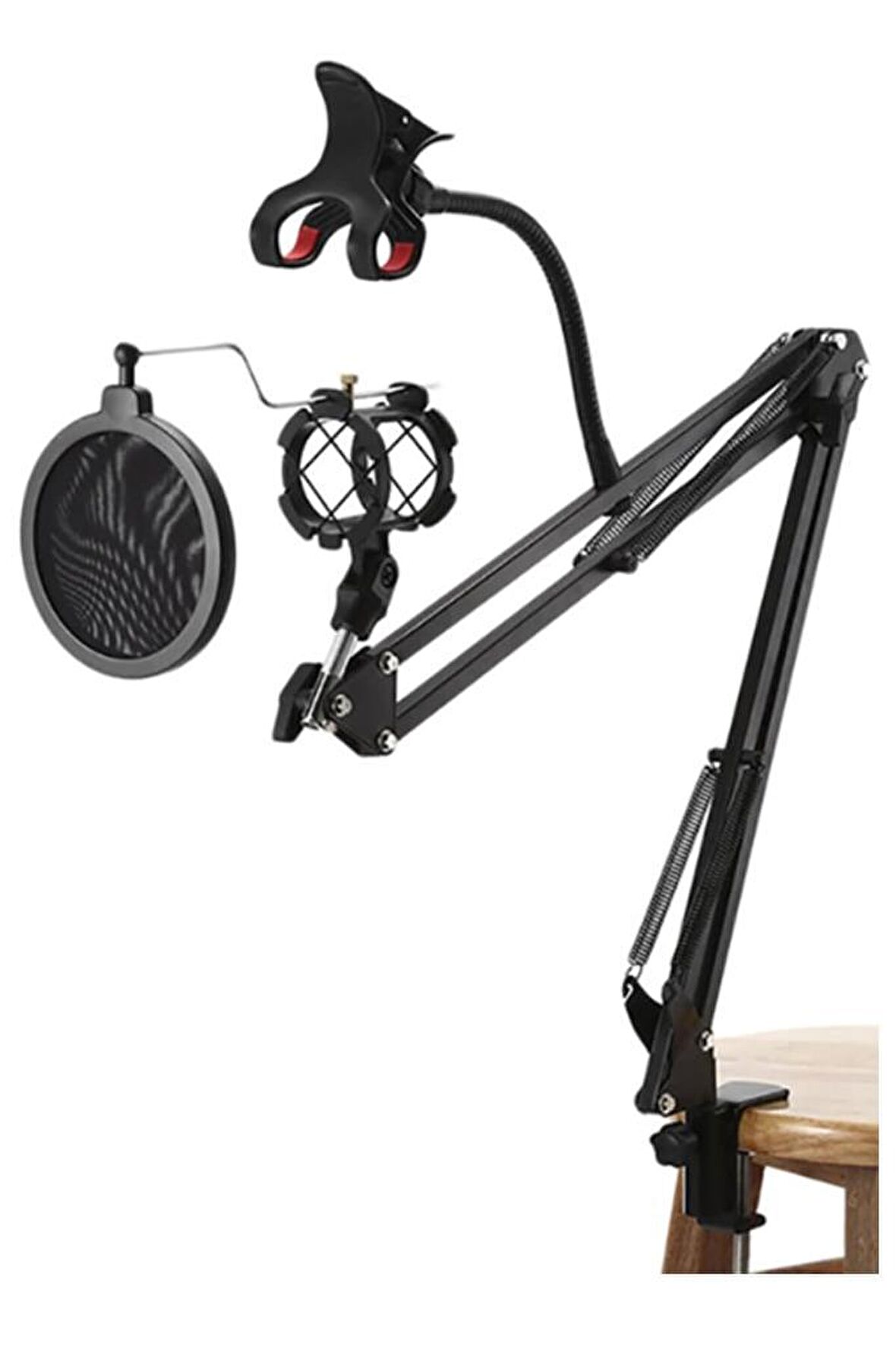 Lastvoice Set-01 - Mikrofon standı + Shock Mount + Pop Filter
