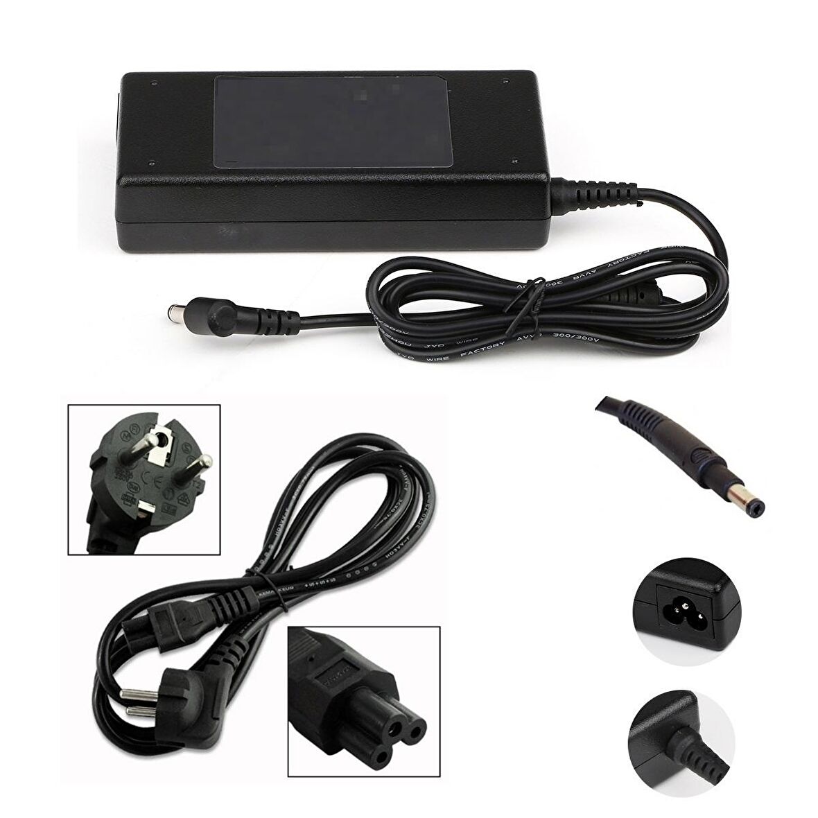 Hp 19.5v 3.33a 65w Uyumlu 4.8mmX1.7mm Kademeli Uç Adaptör Şarj Aleti Şarj Cihazı