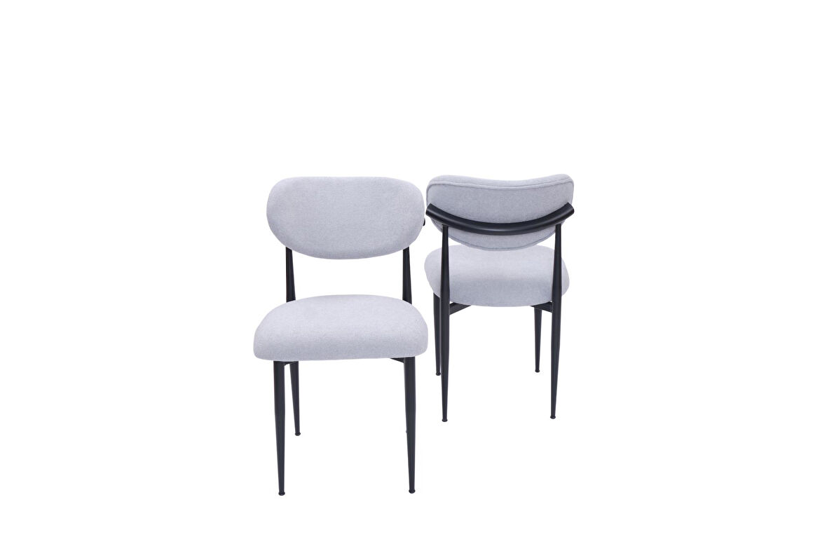 Polo Demir Mutfak Yemek Sandalyesi 2 Li Set 