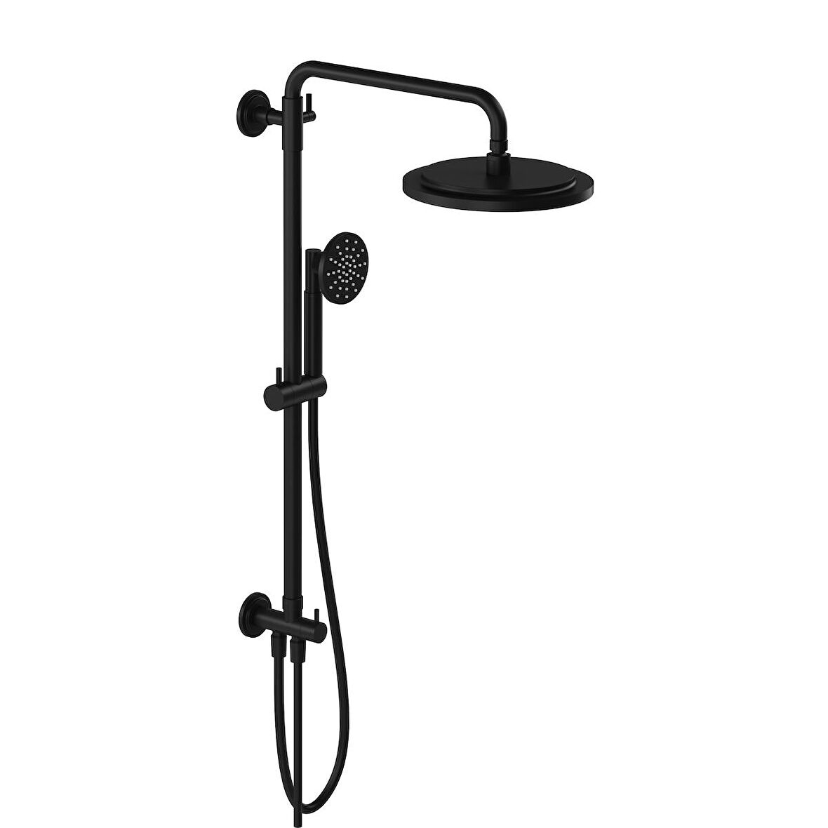 VitrA Origin A4579336 Classic Duş Kolonu, Mat Siyah