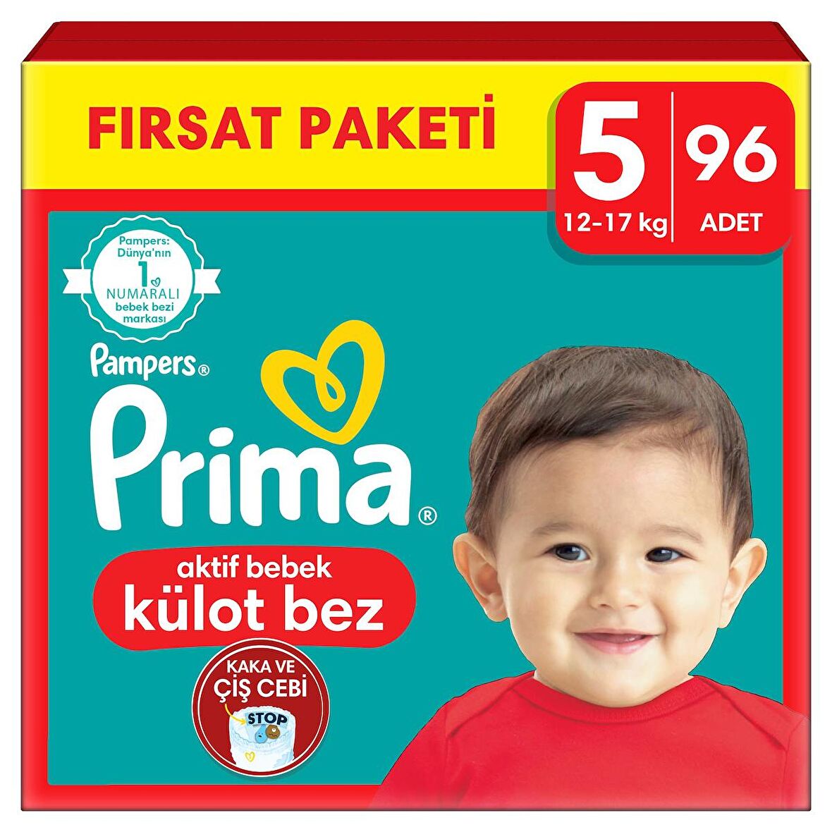Prima 5 Numara Junior 96'lı Külot Bez