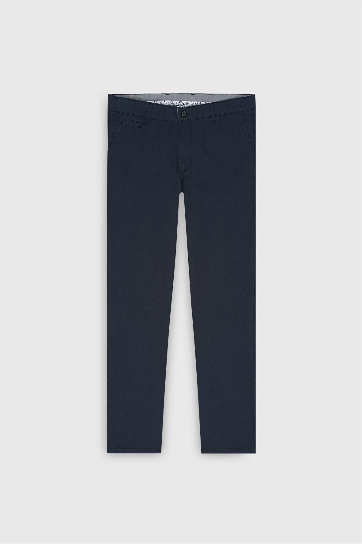Comfort Fit Rahat Kesim Pamuklu Esnek Armürlü Yan Cep Pantolon