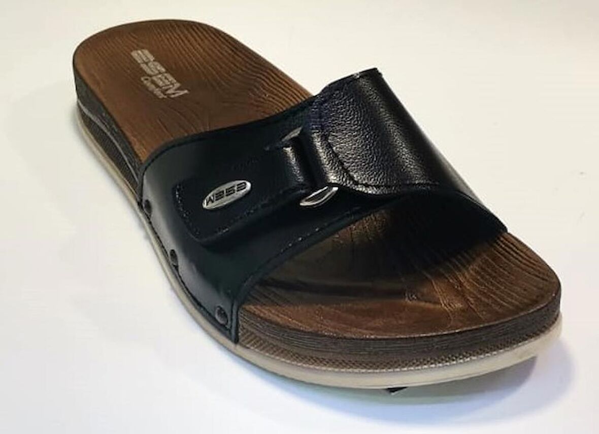 Esem 0309 Z 0003 Kadın Ortopedik Günlük Terlik Siyah