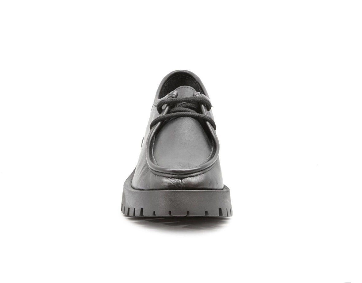 Divadonna 2847 Kadın Hakiki Deri Sisley Model Casual Ayakkabı Siyah