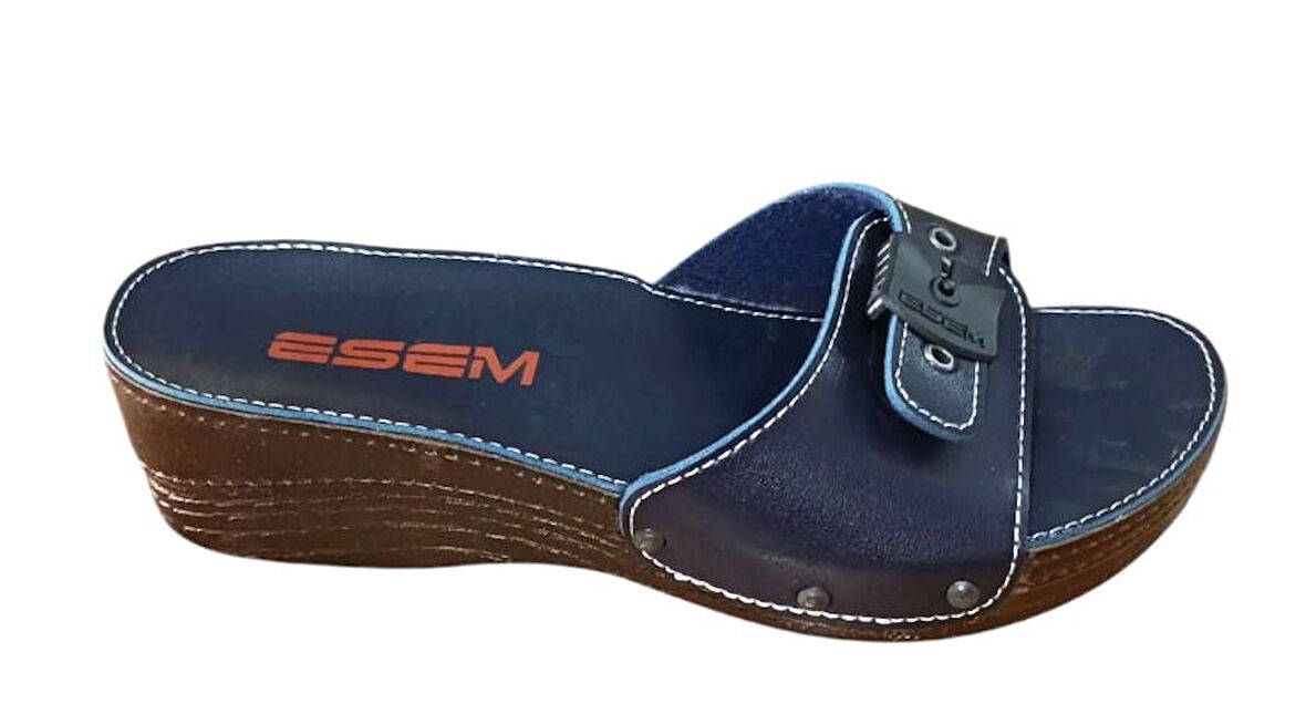 Esem 0314 Z 002 Kadın Ortopedik Terlik Lacivert