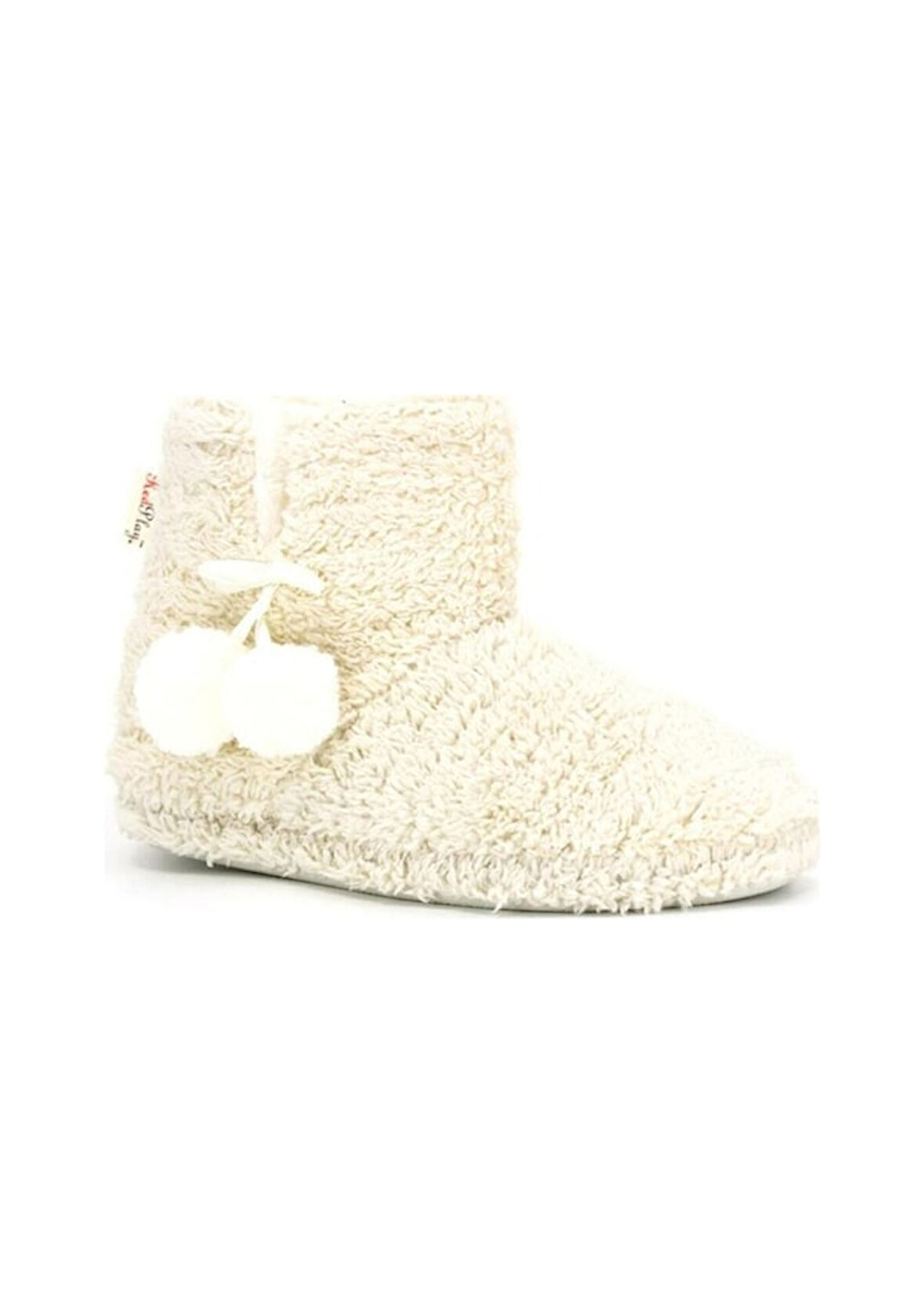 Red Play B202501 Kadın Peluş Kışlık Günlük Ev Botu Bej