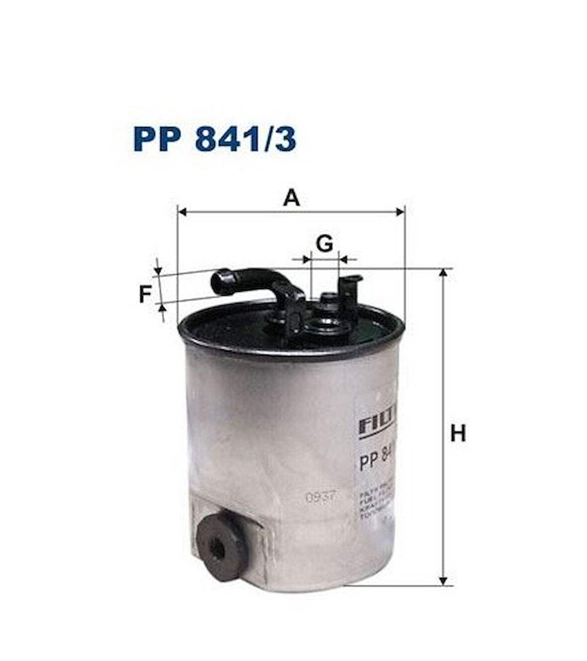 FİLTRE MAZOT M313 MUSLUKLU