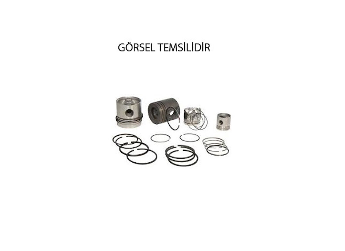 PİSTON+SEGMAN (0.50) VW LT35 CRAFTER 2.5 (163ps) (BJK-BJJ) (81.51)