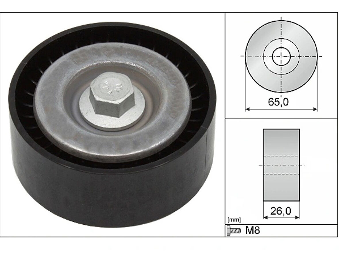 ALTERNATÖR GERGİ RULMANI ASTRA J 2.0CDTI 09=> ASTRA GTC J 2.0 01=> INSIGNIA 2.0CDTI => ZAFIRA
