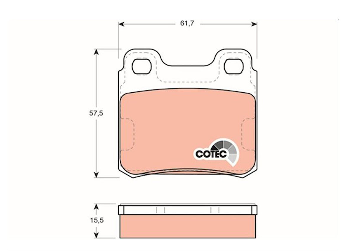 FREN BALATASI ARKA A-F V-A 1,8 2,0