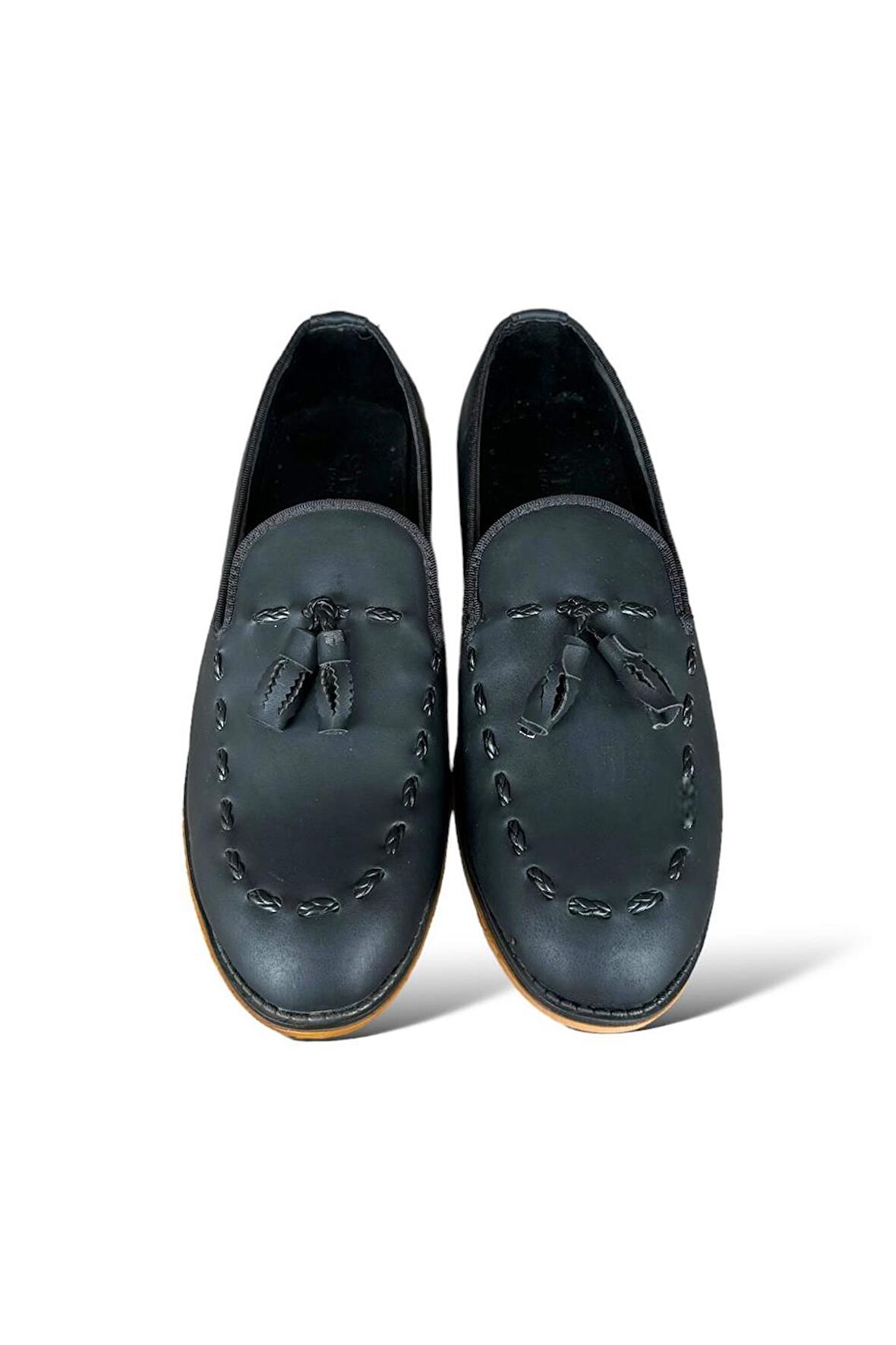 Erkek Klasik Loafer Ayakkabı SİYAH - SİYAH