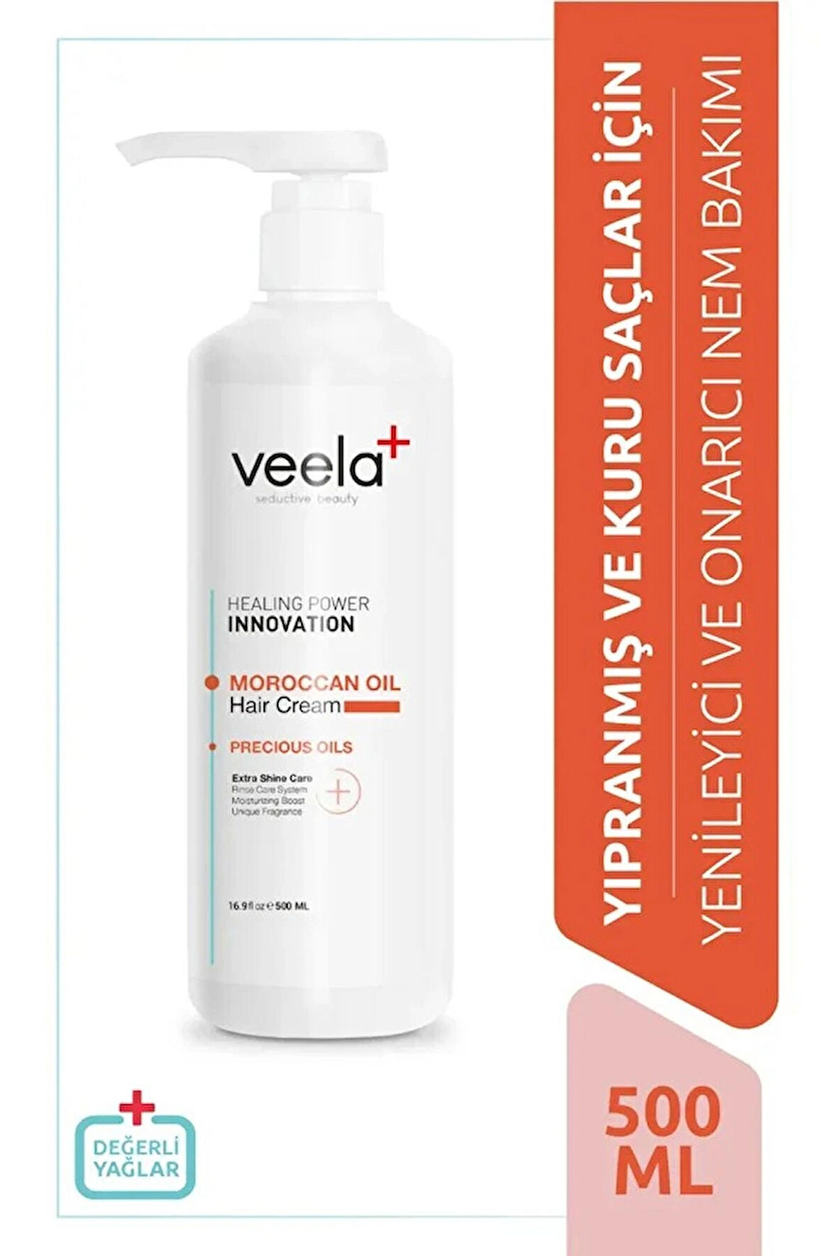 Kuru Saçlar Için Değerli Yağlar Ile Nemlendirici Bakım Kremi - Moroccan Oil Hair Cream