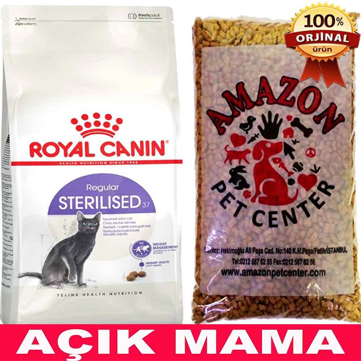 Royal Canin Sterilised Kedi Maması Açık 1 Kg