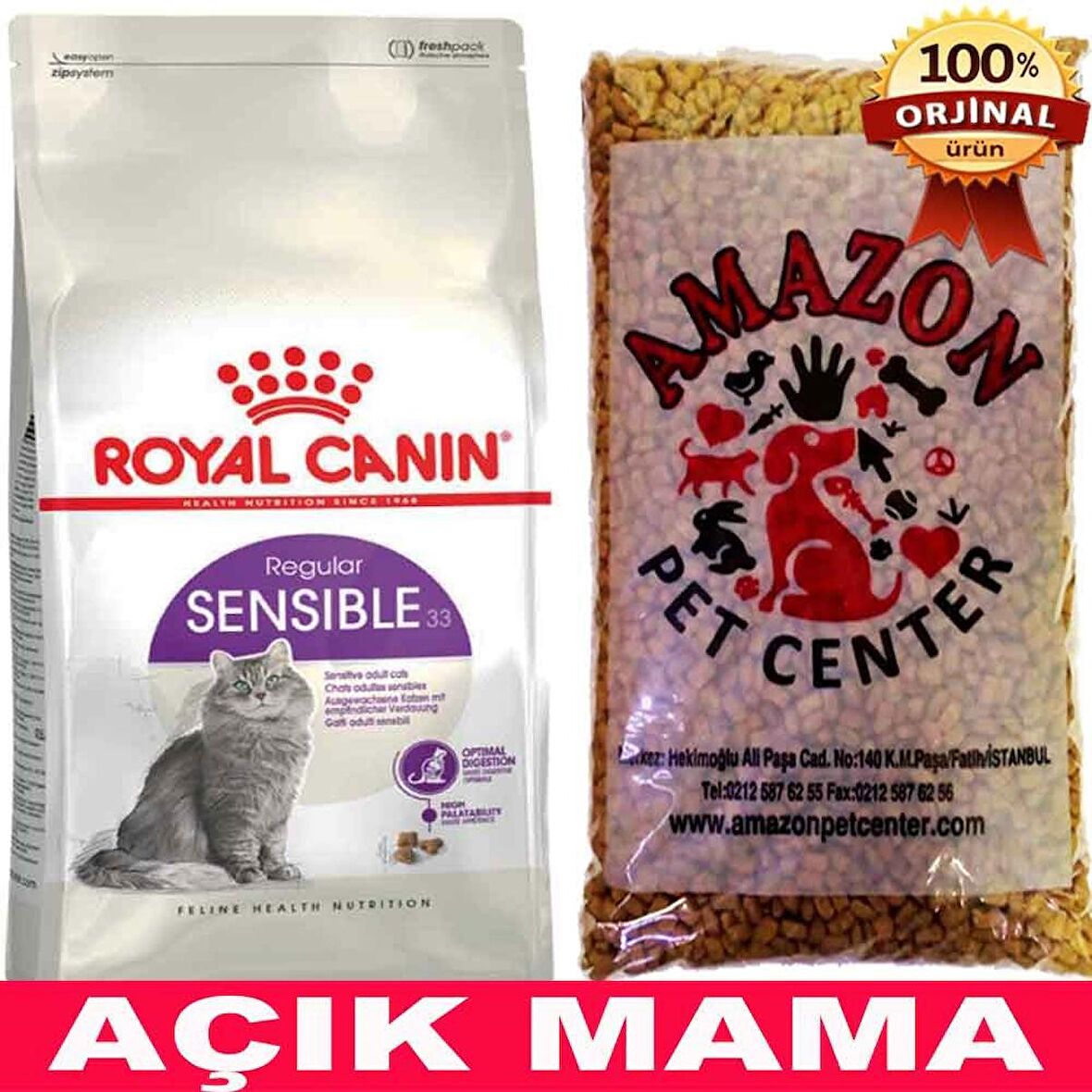 Royal Canin Sensible Kedi Maması Açık 1 Kg