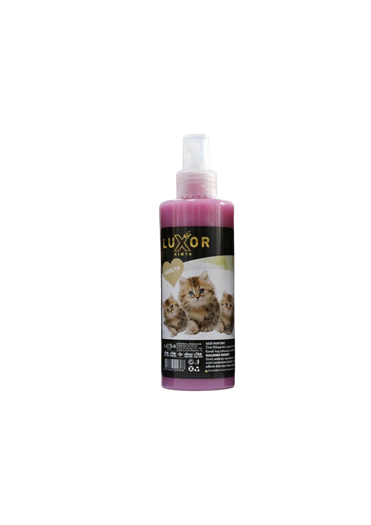 Luxor Kimya Kedi Parfümü Vanilya 200 ml