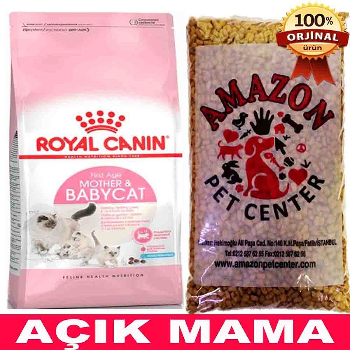 Royal Canin BabyCat Yavru Kedi Maması Açık 1 Kg