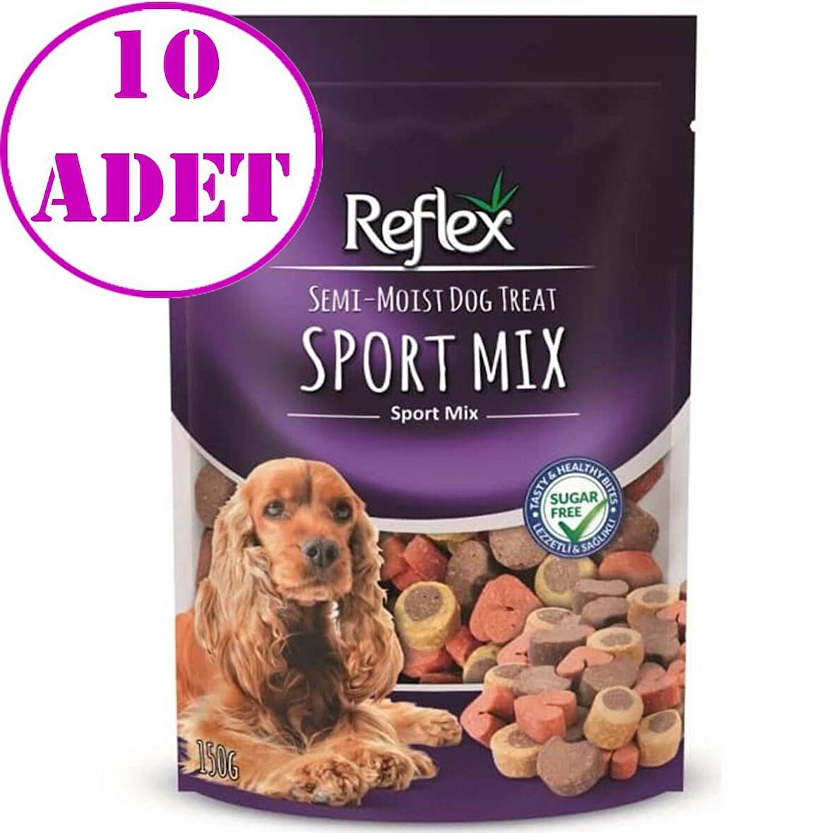 Reflex Sport Mix Yumuşak Köpek Ödülü 150gr 10 AD