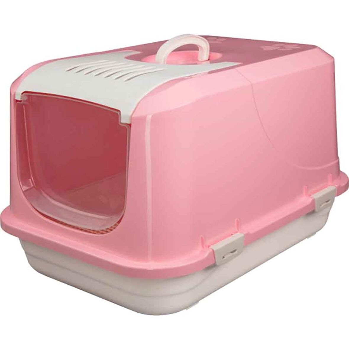 Amazon Kapalı Kedi Tuvaleti Pembe M