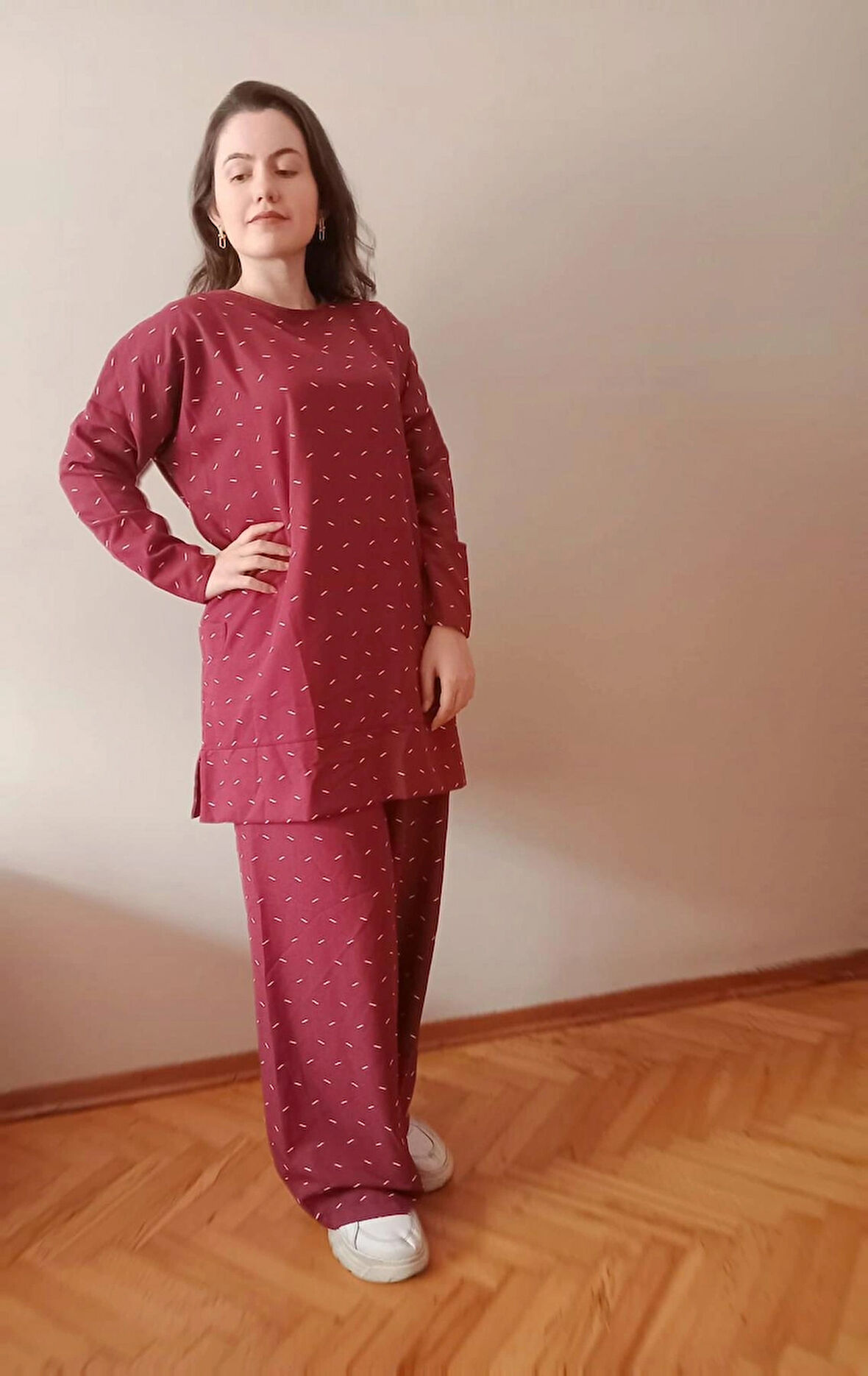 Eşofman görünümlü tunikli takım