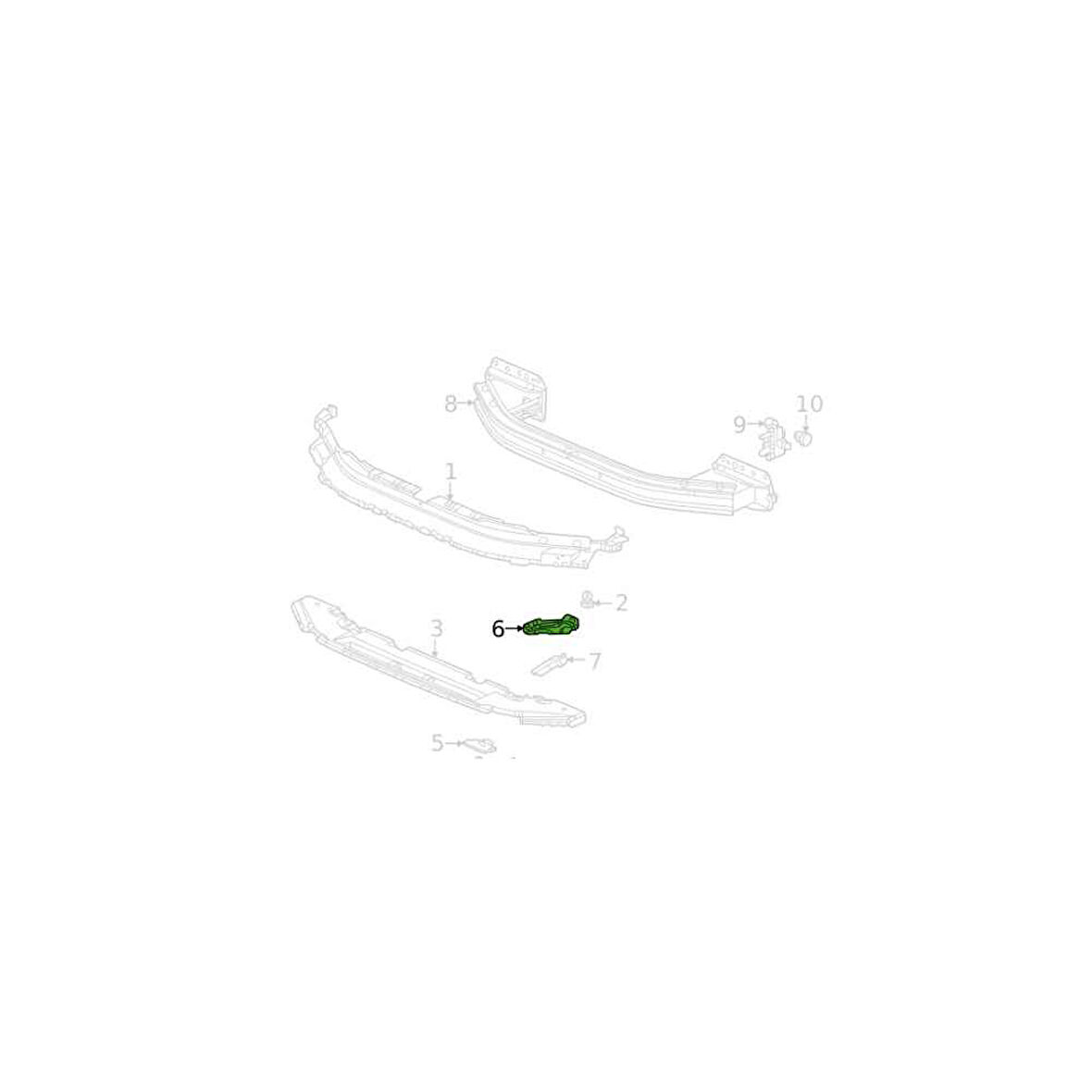 TAMPON BAĞLANTI BRAKETİ CIVIC 21= ÖN ÜST SOL