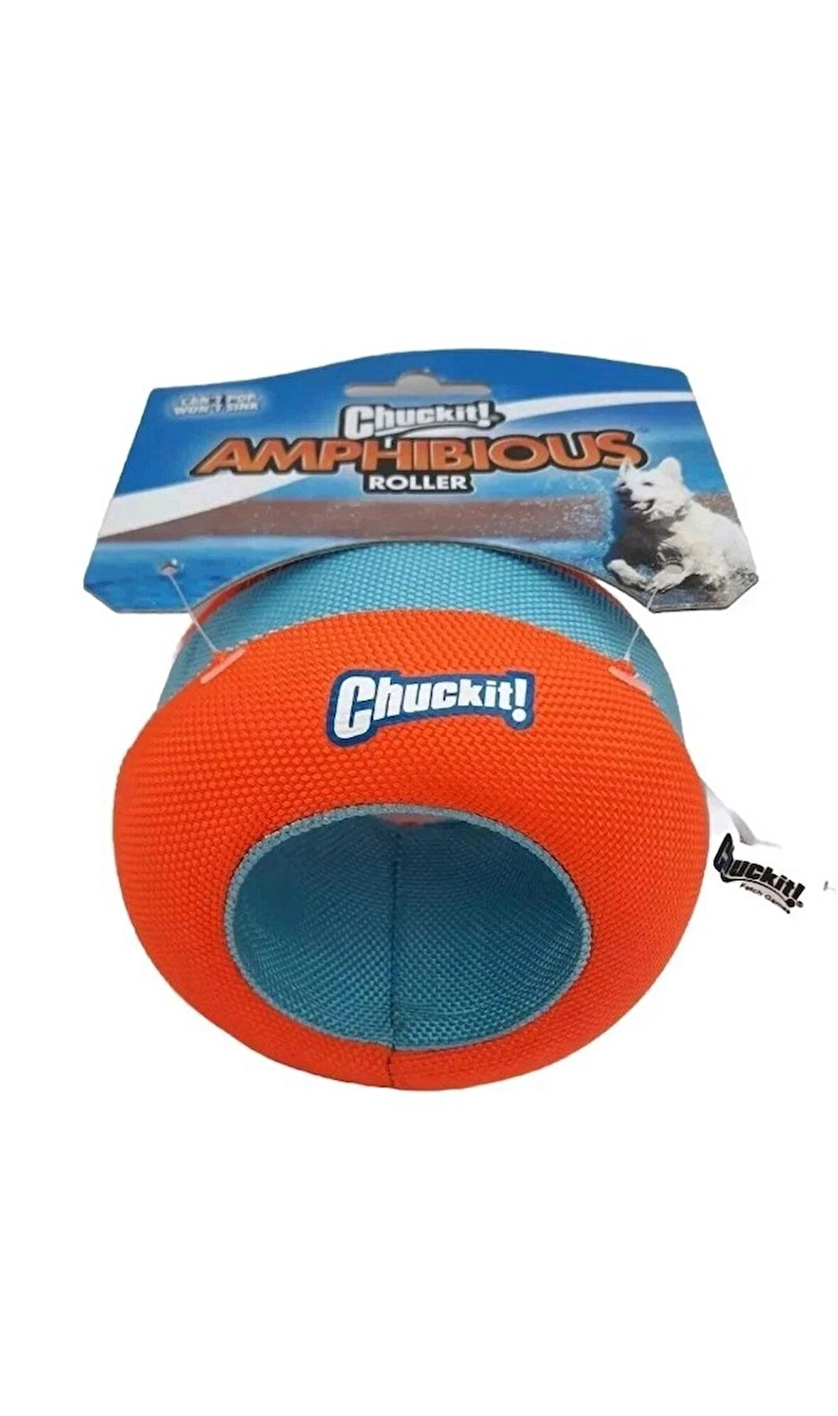 Chuckit! Orta ve Büyük Köpekler İçin Yüzen Amfibi Mega Top veya Silindir